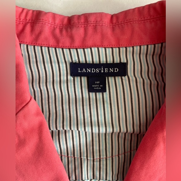 LANDS’ END | Women’s Chino Jacket Button Down Blazer - Picture 5 of 6